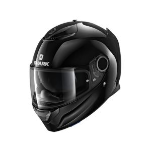 Shark Spartan 1.2 Blank Motorcycle Helmet (black)