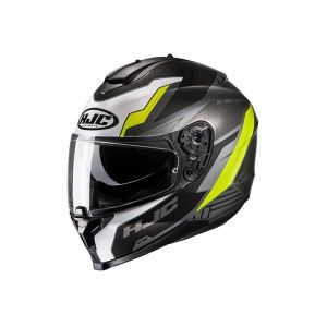 HJC C70 Silon MC3H Full-Face Helmet (matt black / white / grey / yellow)