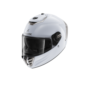 Shark Spartan RS Blank Full-Face Helmet (white / silver)