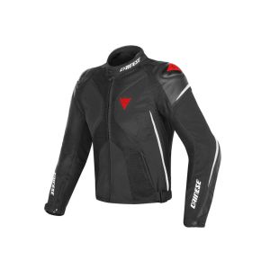 Dainese Super Ride D-Dry motorcycle jacket (black / white / red)