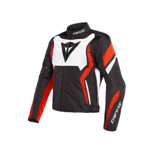 Dainese Edge Tex motorcycle jacket (black / white / red)