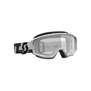 Scott Primal Motorcycle Goggles (clear | white / black)