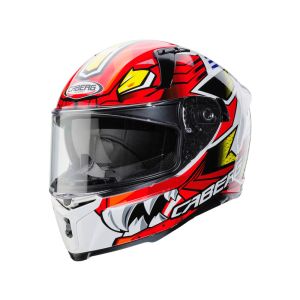 Caberg Avalon Giga motorcycle helmet (white / red / yellow)
