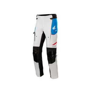 Alpinestars Honda Andes V3 Drystar Motorcycle Pants Men (light grey / blue / red)