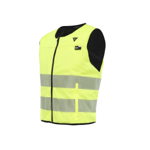 Dainese Smart HI VIS Airbag motorcycle waistcoat (neon yellow)