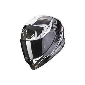 Scorpion Exo-1400 Air Carbon Aranea Full-Face Helmet (carbon / black / white)