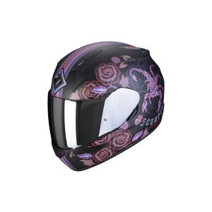 Scorpion Exo-390 Chica II Full-Face Helmet (matt black / pink)