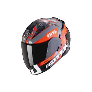 Scorpion Exo-491 Fabio 20 Full-Face Helmet (black / red / white)