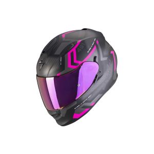 Scorpion Exo-491 Spin Full-Face Helmet (matt black / pink)