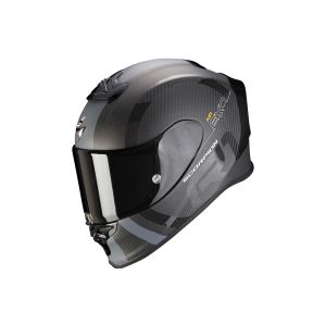 Scorpion Exo-R1 Carbon Air MF Motorcycle Helmet (matt black / silver)