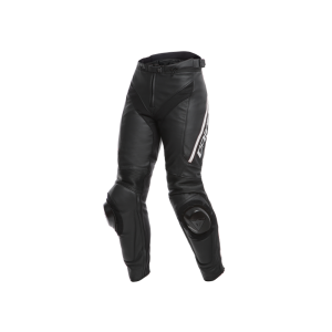 Dainese Delta 3 motorcycle boot trousers Women (black / white)