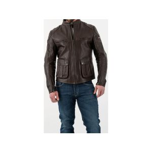 rokker Goodwood Leather Motorcycle Jacket