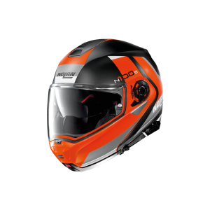 Nolan N100-5 Hilltop N-Com Motorcycle Helmet (orange)