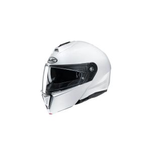 HJC I90 Solid Pearl White Motorcycle Helmet