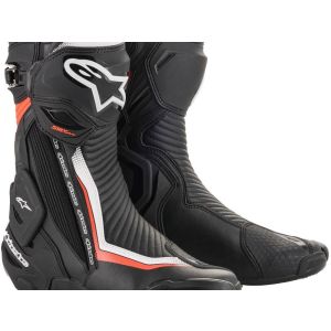 Alpinestars S-MX Plus v2 Motorcycle Boots (black / white / red)