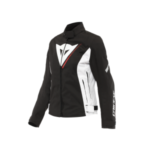 Dainese Veloce D-Dry motorcycle jacket Women (black / white / red)