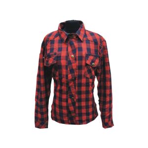 Bores Lumber Jack Shirt Ladies (with aramid fabric | red)