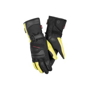 Dane Hoven 2 GTX motorcycle gloves (black / neon yellow)