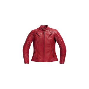 DIFI Marilyn Motorcycle Leather Jacket Ladies (red)