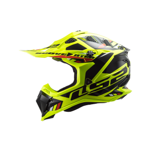 LS2 MX700 Subverter Stomp Motocross Helmet (yellow / black)