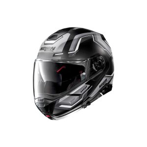 Nolan N100-5 Upwind N-Com Motorcycle Helmet (matt black / grey / white)