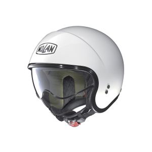 Nolan N21 Classic Metal White Jet Helmet (white)