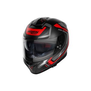 Nolan N80-8 Ally N-Com Full-Face Helmet (matt black / grey / red)