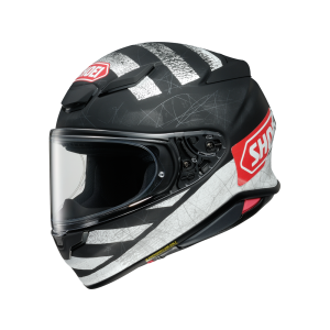 Shoei NXR2 Scanner TC-5 Motorcycle Helmet (matt black / white)