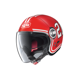 Nolan N21 Visor Quarterback Motorcycle Helmet (red)