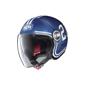 Nolan N21 Visor Quarterback Motorcycle Helmet (blue)