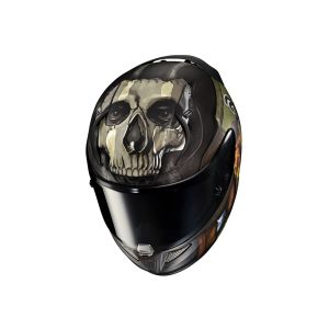 HJC RPHA 11 Ghost of Duty full-face helmet (black / brown / green)