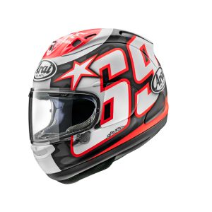 Arai RX-7V Evo Hayden Reset Replica Fullface Helmet (black / white / red)