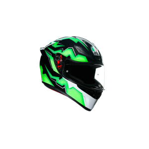 AGV K1 Kripton Multi full-face helmet (black / green / white)