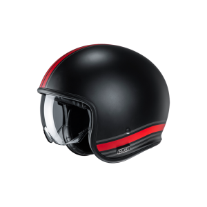 HJC V30 Senti MC1SF Jet Helmet (matt black / red)