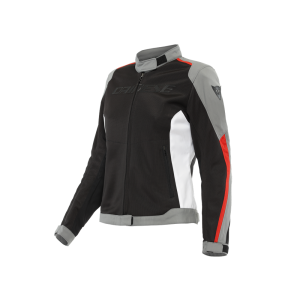 Dainese Hydraflux 2 Air D-Dry motorcycle jacket women (black / grey / red)