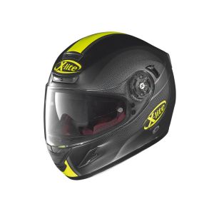 X-Lite X702 GT Tonale N-Com motorbike helmet (black / yellow)