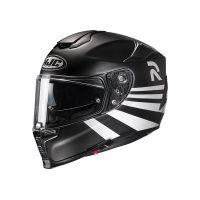 HJC R-PHA 70 Stipe MC10SF Full-Face Helmet (matt black / white)