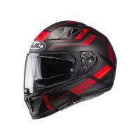 HJC i70 Lonex MC1SF Full-Face Helmet (matt black / red)