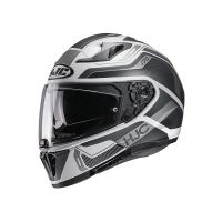 HJC i70 Lonex MC5SF Full-Face Helmet (grey matt / black / white)