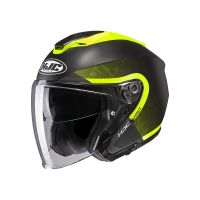 HJC i30 Dexta MC3HSF Jet Helmet (matt black / yellow)