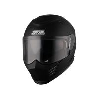 Simpson Venom Motorcycle Helmet (matt black)