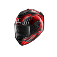 Shark Spartan GT Replican Full-Face Helmet (black / red / grey)