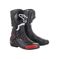 Alpinestars SMX-6 v2 motorcycle boots (black / white / red)