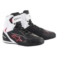 Alpinestars Faster 3 Motorcycle Shoes (black / white / red)