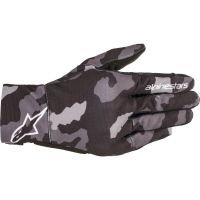 Alpinestars Youth Reef motorcycle gloves kids (black / grey / camouflage)