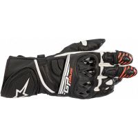 Alpinestars GP-Plus R v2 motorcycle gloves (black / white)