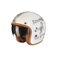 Scorpion Belfast Evo Pique Jet Helmet (beige / grey)