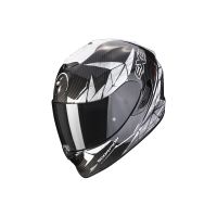 Scorpion Exo-1400 Air Carbon Aranea Full-Face Helmet (carbon / black / white)