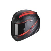 Scorpion Exo-390 Sting Full-Face Helmet (matt black / red)