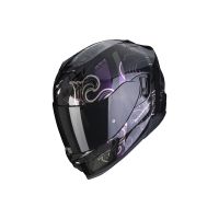 Scorpion Exo-520 Air Fasta Motorcycle Helmet (black / purple / silver)